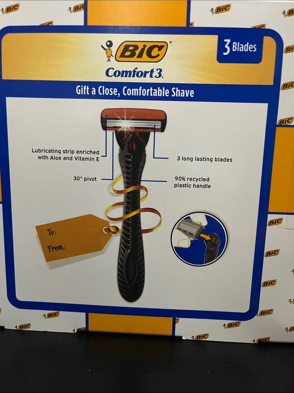 BIC Comfort 3 Razor Set with 14 Cartridges